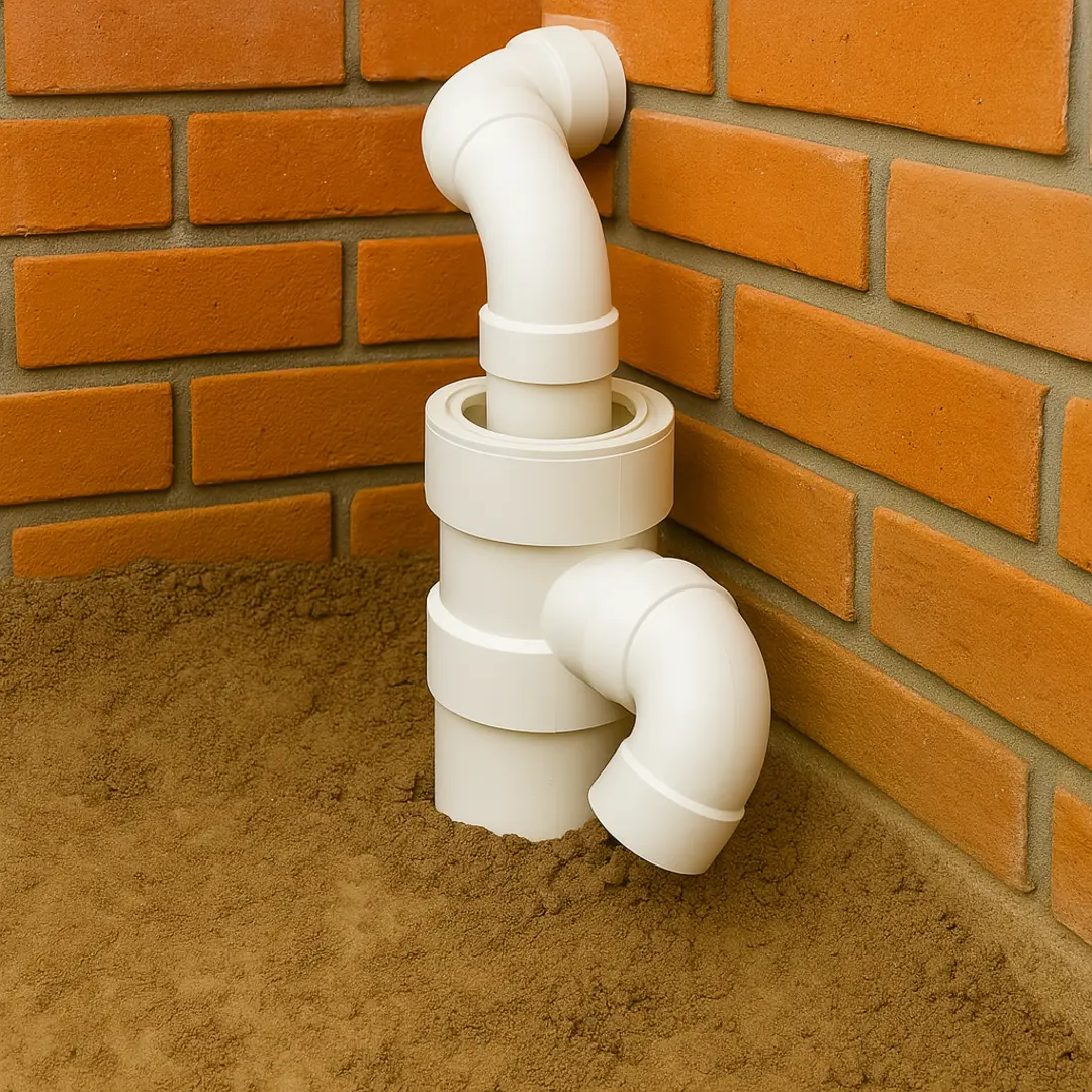 Sump pump drain system